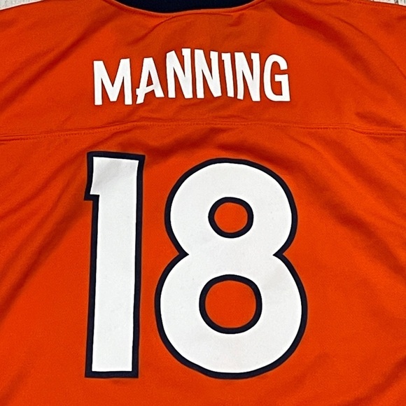 Boys Kids Peyton Manning Denver Broncos NFL Football Sports Jersey - Picture 4 of 6